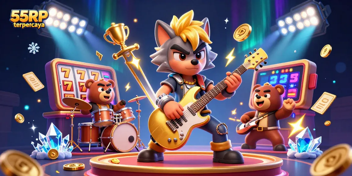 Experience the thrill of winning with 55RP terpercaya in an exciting casino scene.