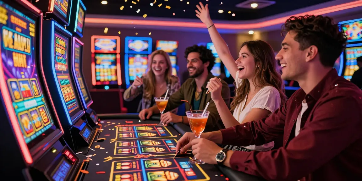 Pengalaman bermain slot gacor bersama teman-teman di kasino yang meriah.