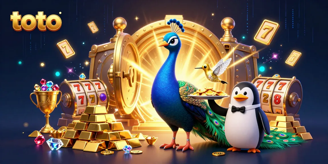 Engage with luck at toto casino featuring a vibrant scene of fortune and gem-encrusted gaming elements.